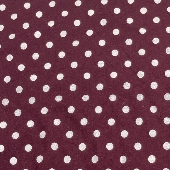 Anthropologie Women’s Size Small Lilis Closet Boxey Polka Dot Blouse Top - Picture 10 of 12